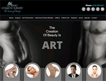 Tablet Screenshot of elpasoplasticsurgery.com